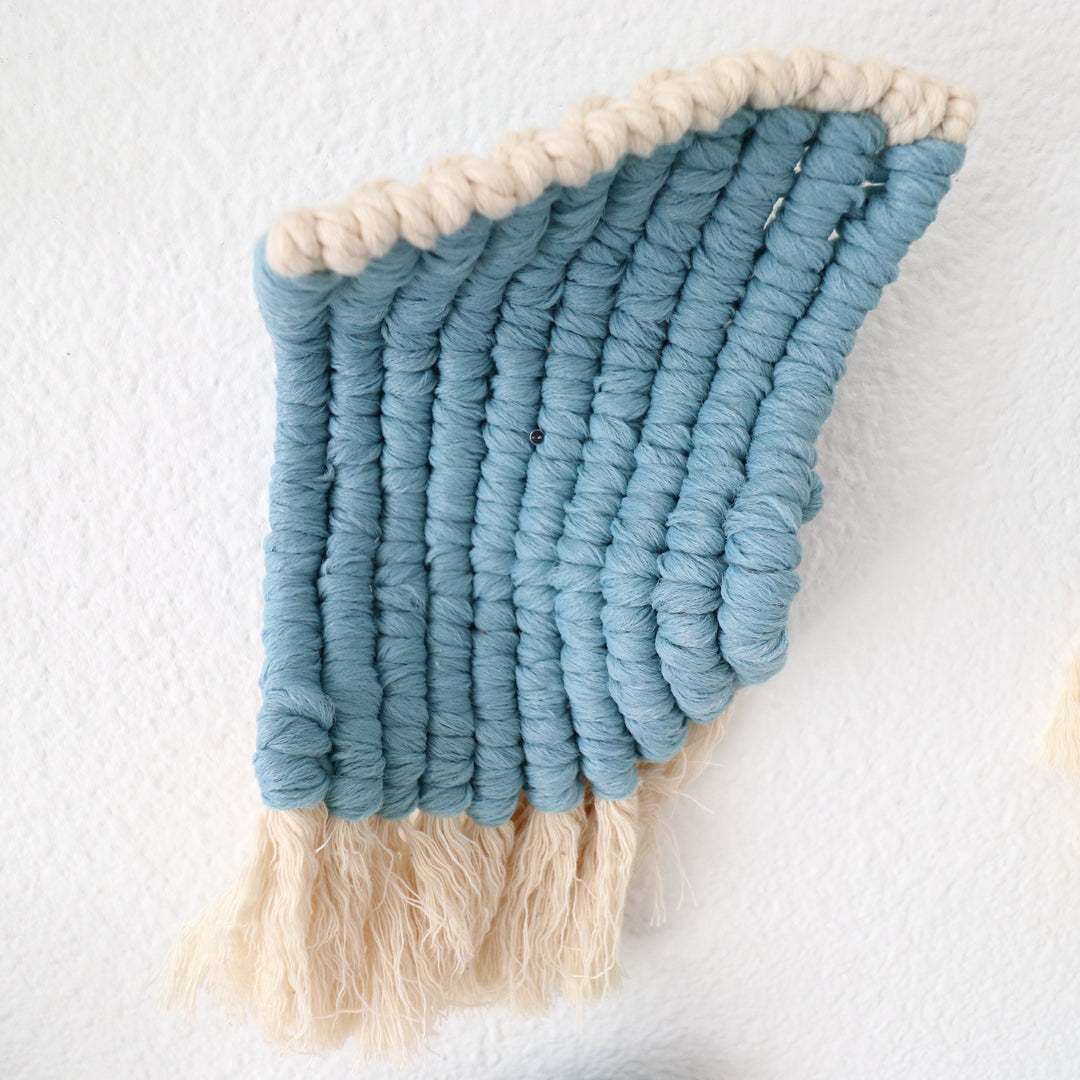 Fiber Art Sculpture | Whimsical Waves