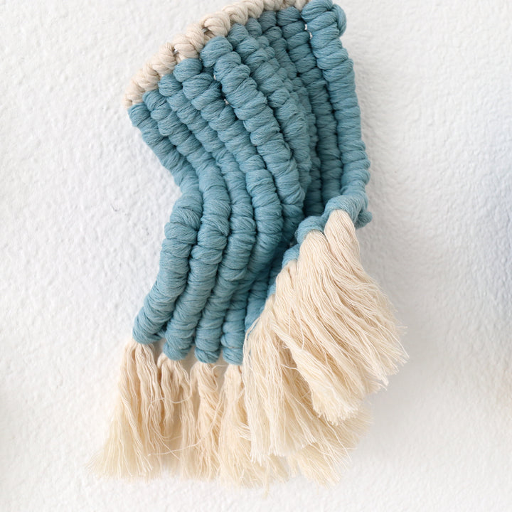 Fiber Art Sculpture | Whimsical Waves
