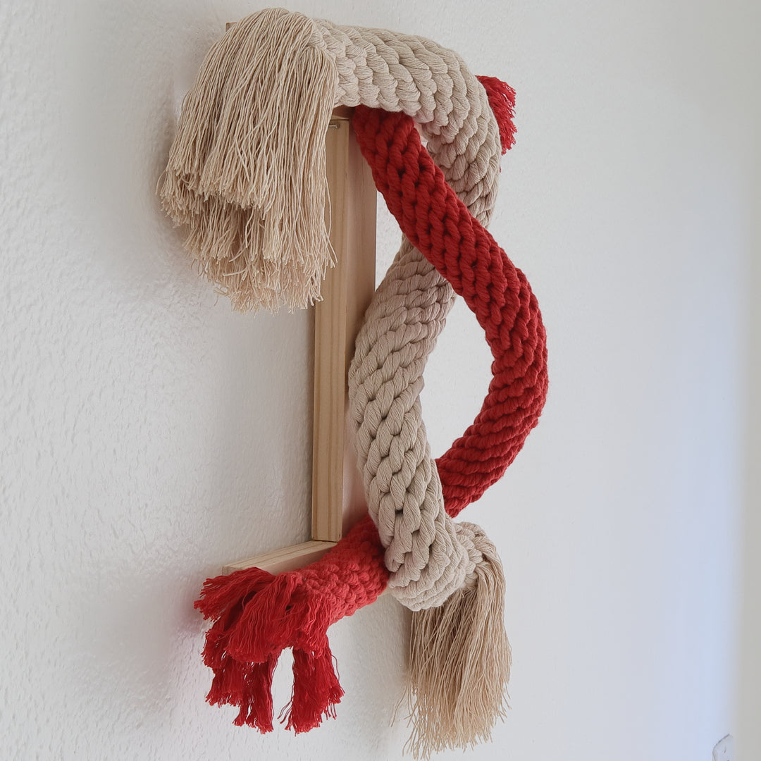 Fiber wall Sculpture- Into You