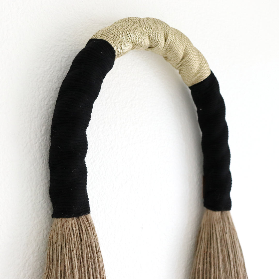 Arch Sculpture- Jute Arch with Gold