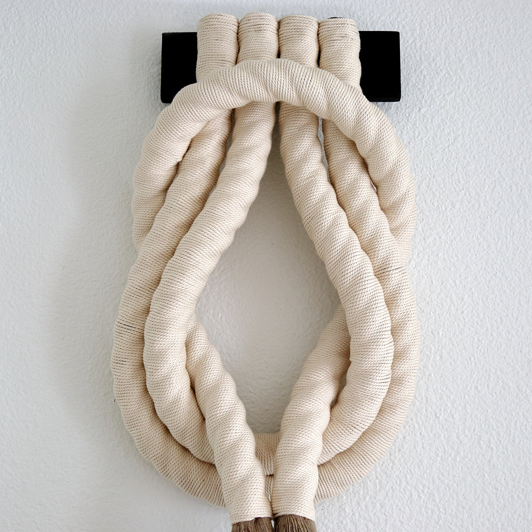 Rope Sculpture- Forever Love Knot