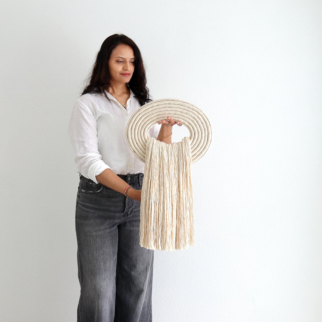The Crest – Waterfall Inspired Fiber Art Sculpture