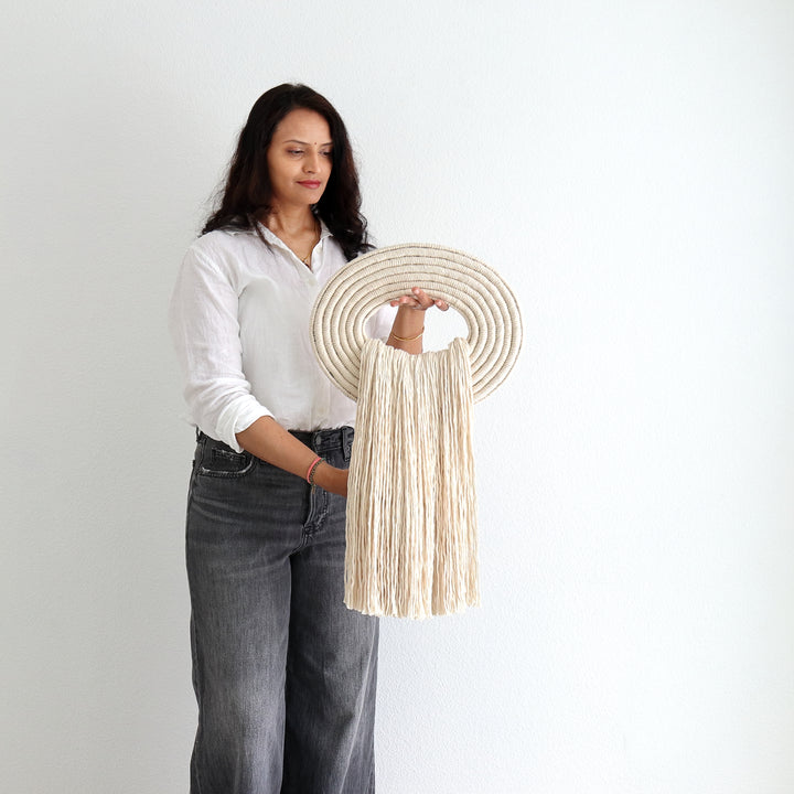 The Crest – Waterfall Inspired Fiber Art Sculpture