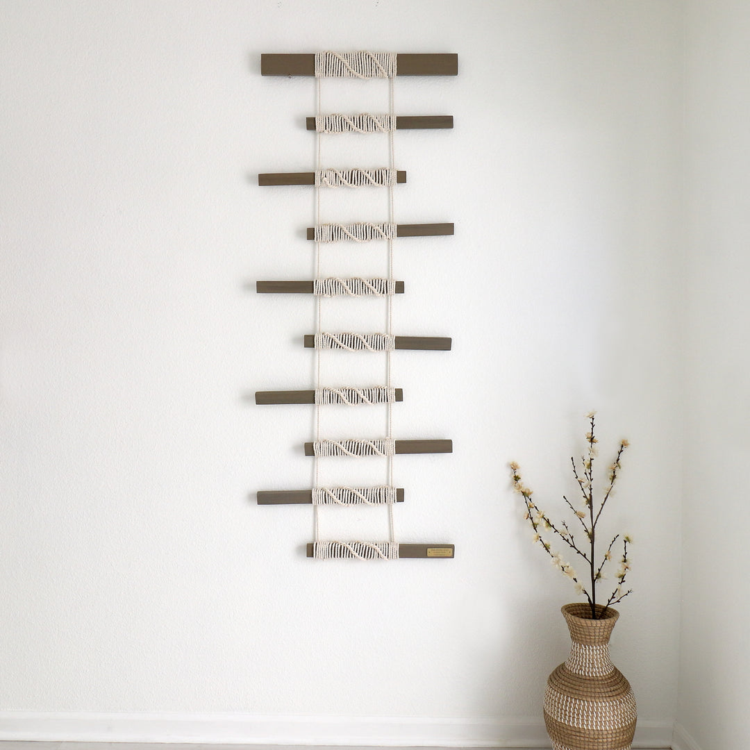 Dock Rhythm – Harbor Inspired Rope Sculpture