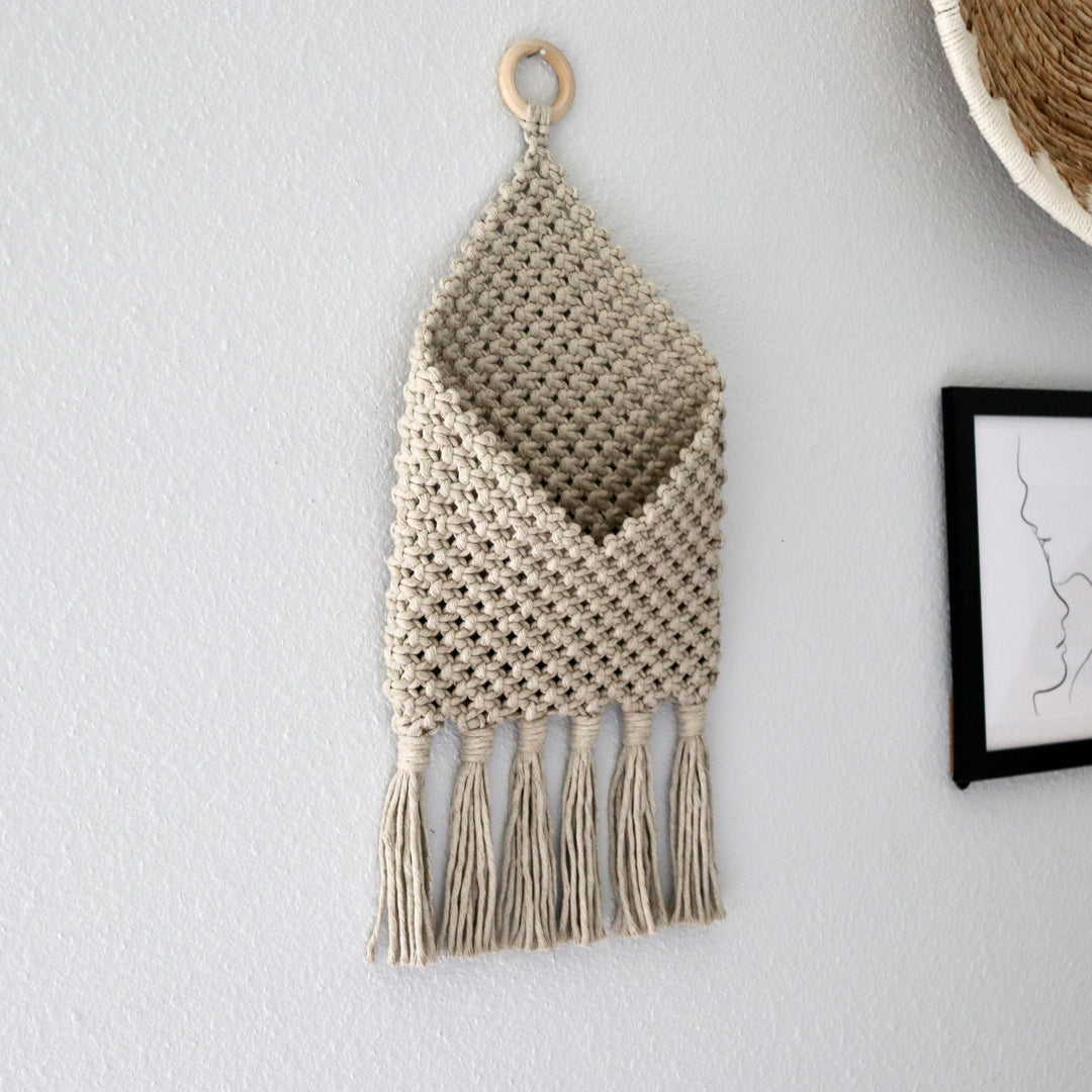 Macrame Pouch - Envelope