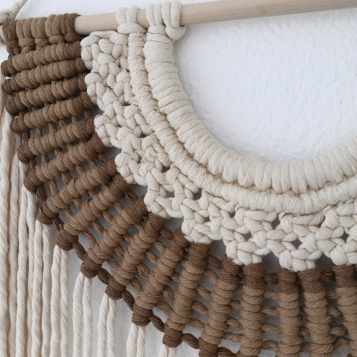 Large macrame wall hanging artwork in clearance sale