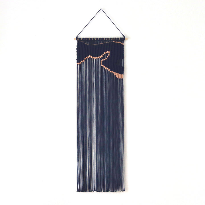 Contemporary Macrame Wall Hanging - Crescent Bay