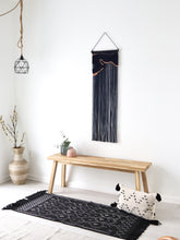 Load image into Gallery viewer, Modern Minimalistic Macrame Wall Hanging- Crescent Bay
