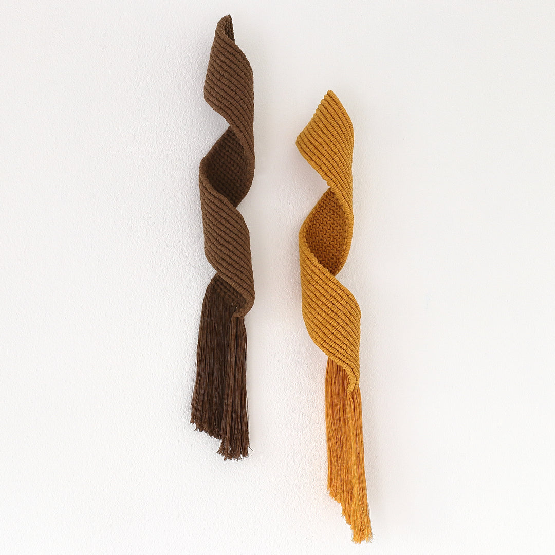 Sculptural Fiber Art - Spirals