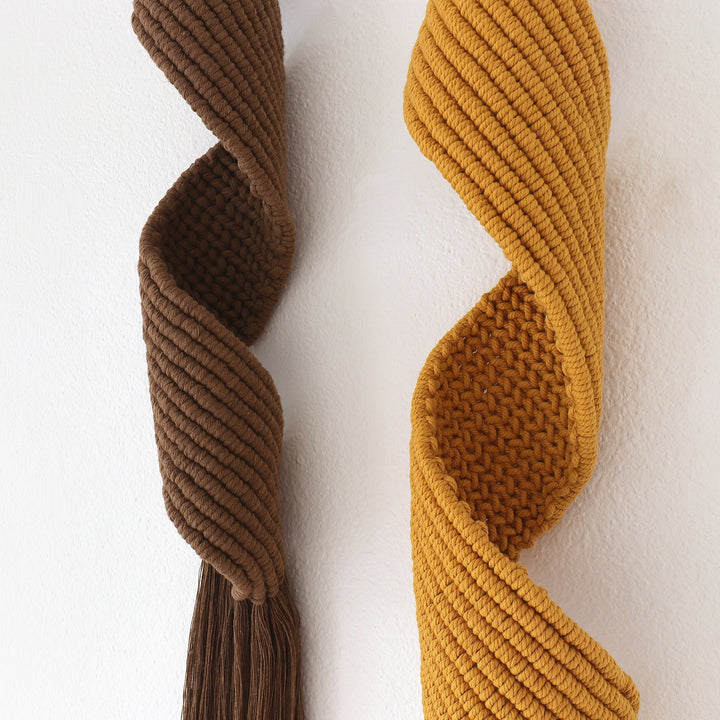 Sculptural Fiber Art - Spirals