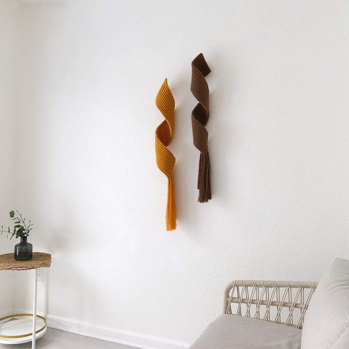 Sculptural Fiber Art - Spirals