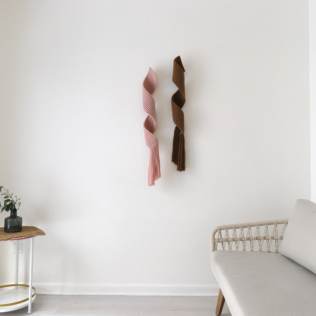 Sculptural Fiber Art - Spirals