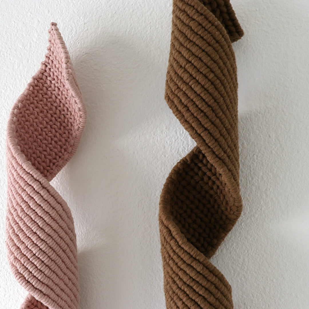 Sculptural Fiber Art - Spirals