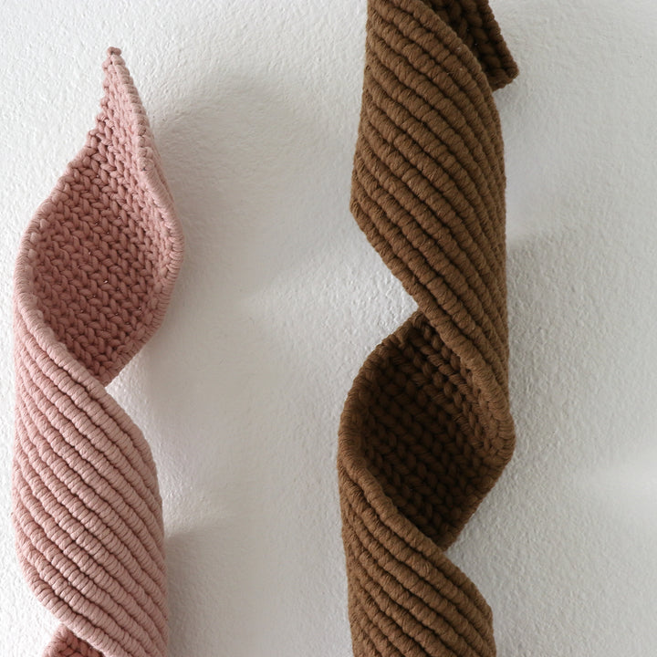 Sculptural Fiber Art - Spirals
