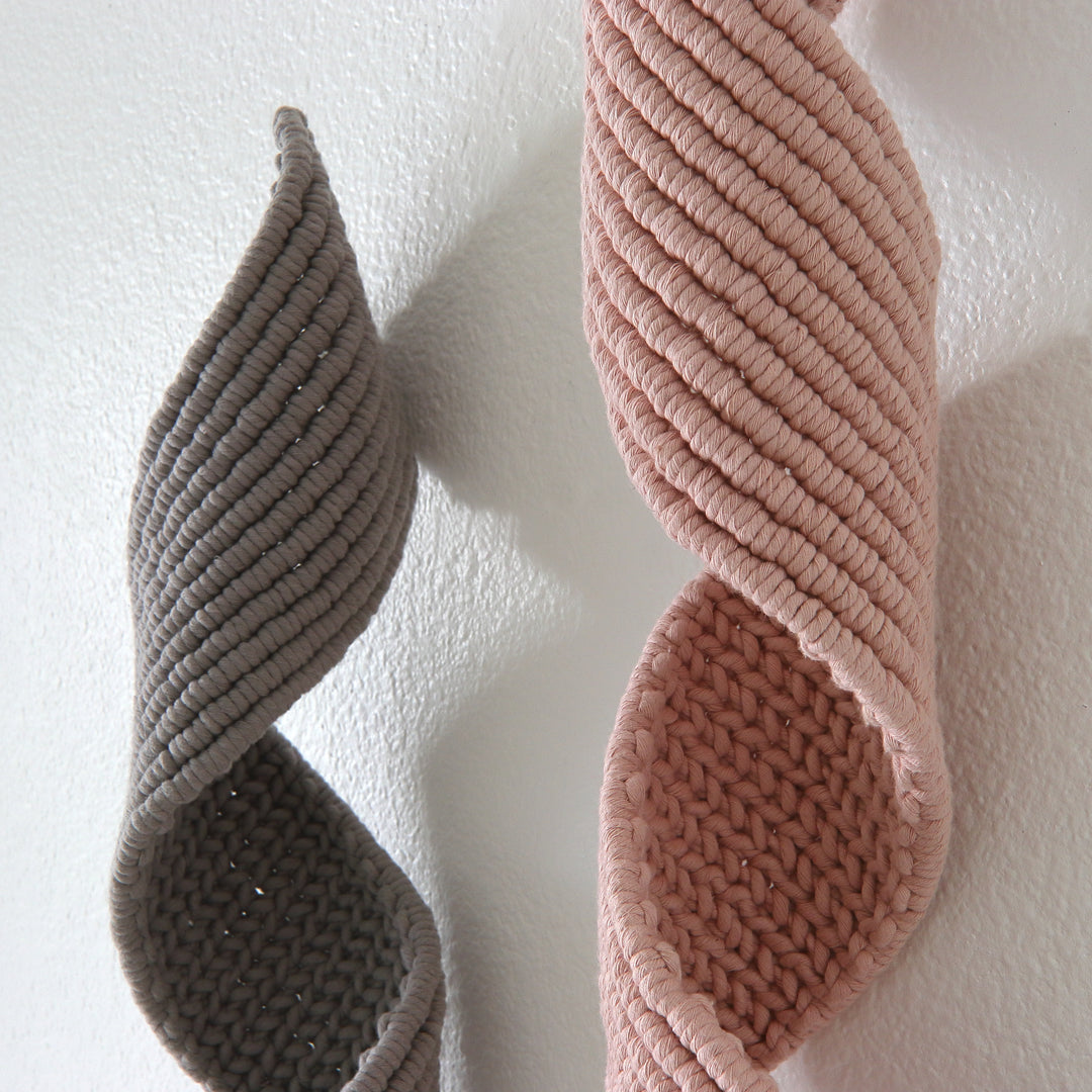 Sculptural Fiber Art - Spirals