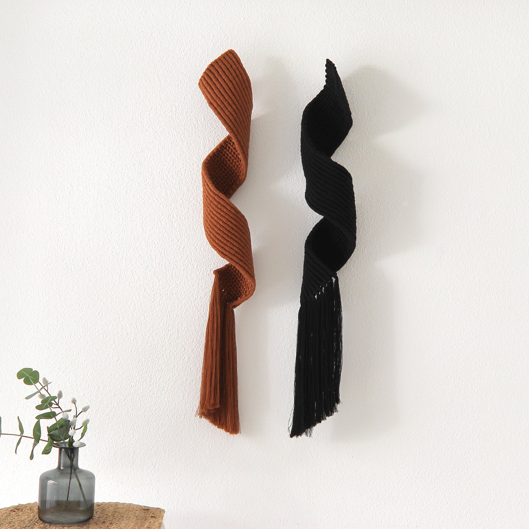 Sculptural Fiber Art - Spirals