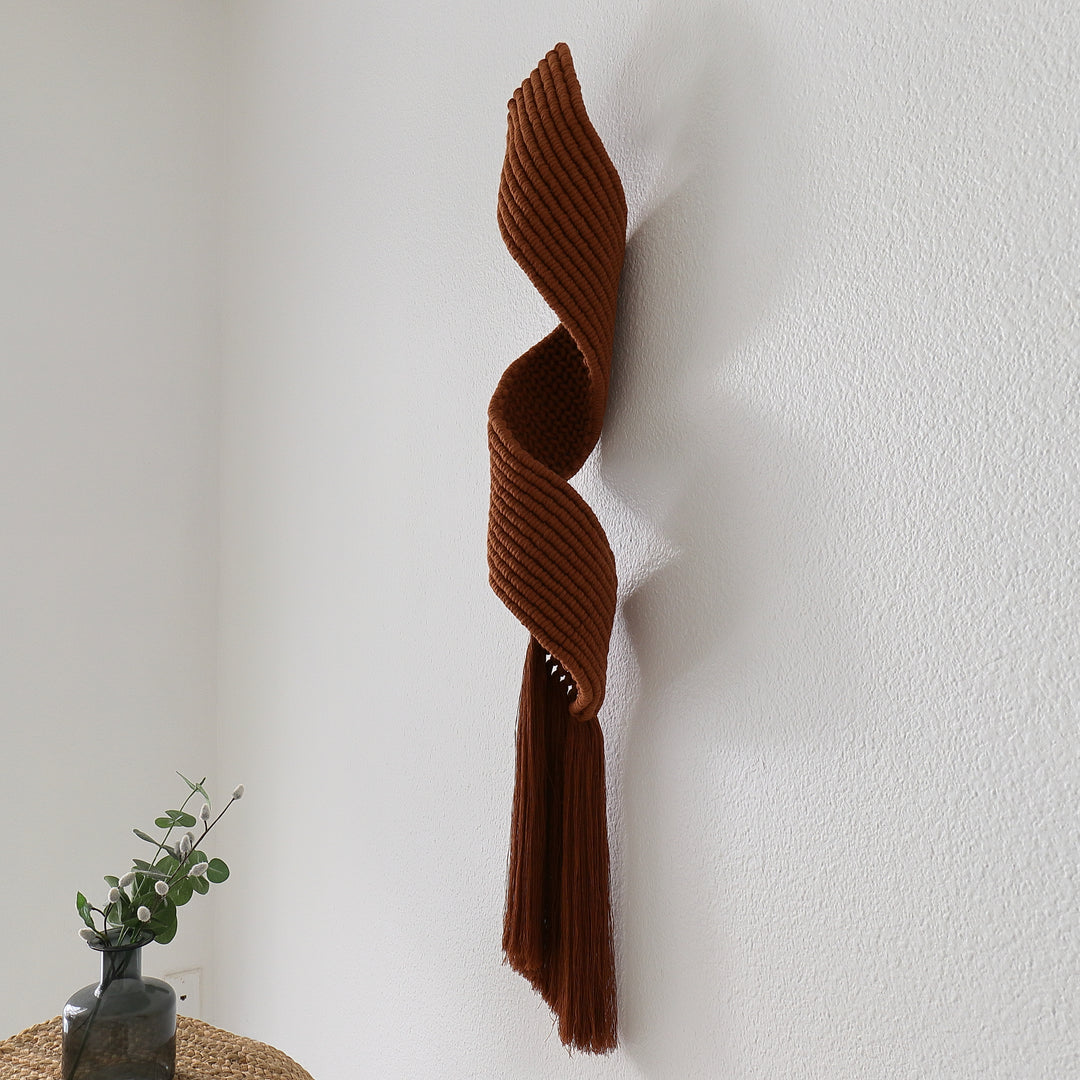 Sculptural Fiber Art - Spirals