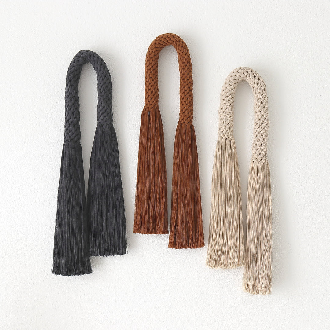 Fiber Art Wall Hanging | Knotted Arch