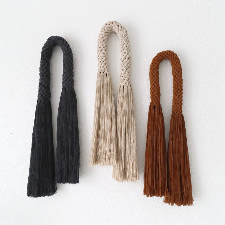 Fiber Art Wall Hanging | Knotted Arch