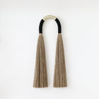 Large Modern Wall Hanging | Rope Arch with Black & Gold