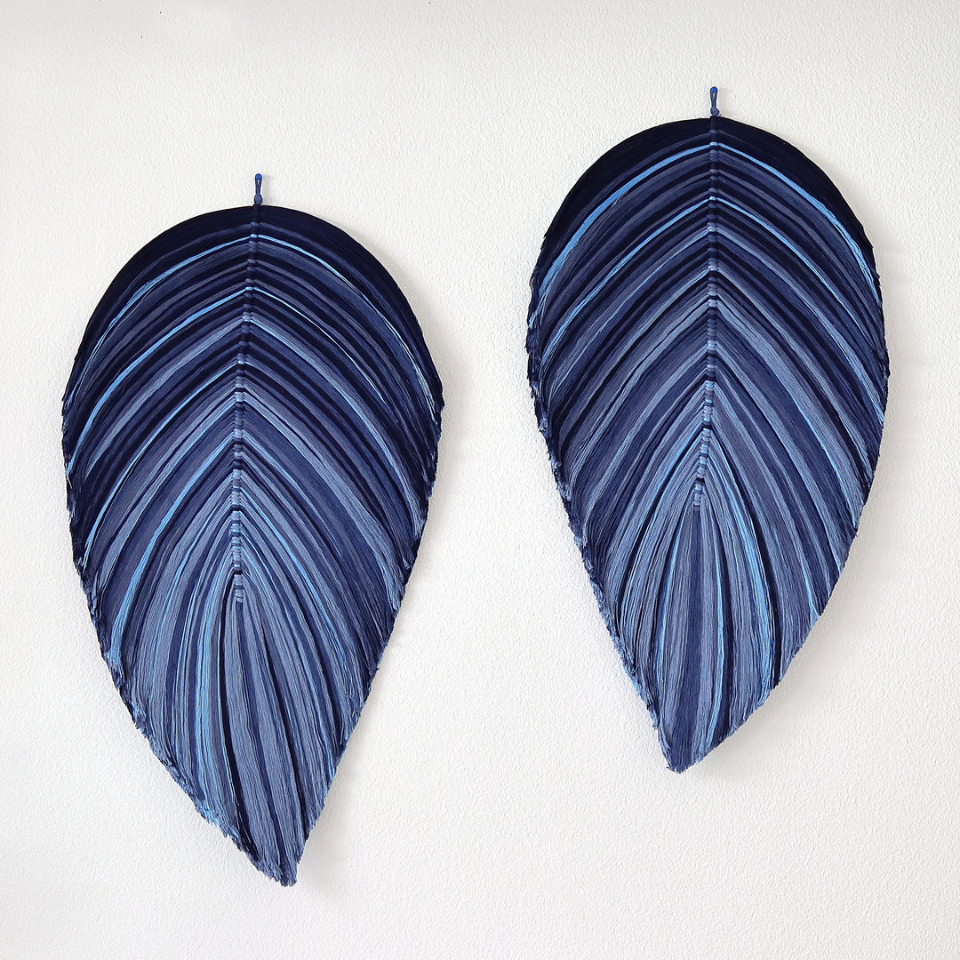 Leaf – Botanical Macrame Wall Sculpture