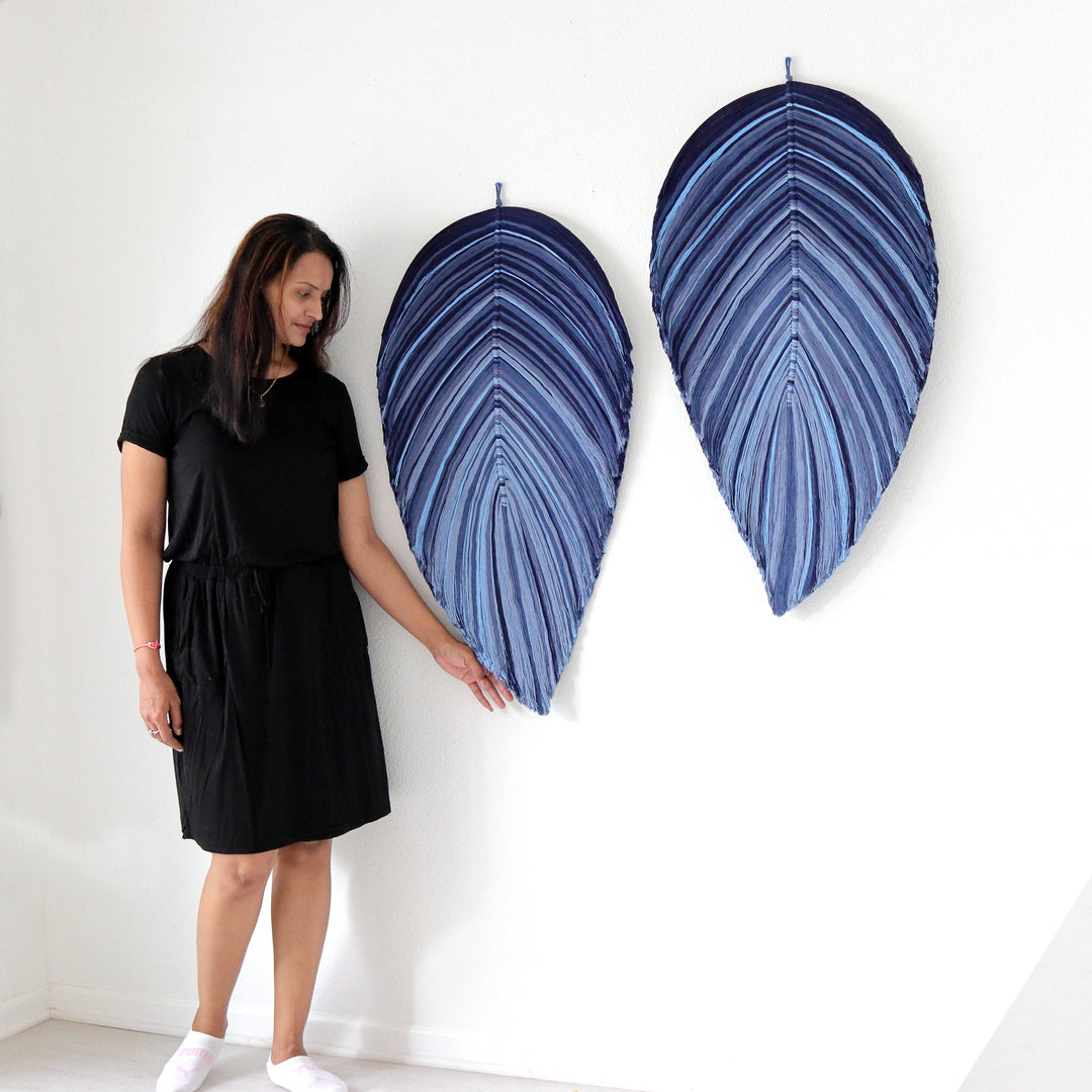 Leaf – Botanical Macrame Wall Sculpture