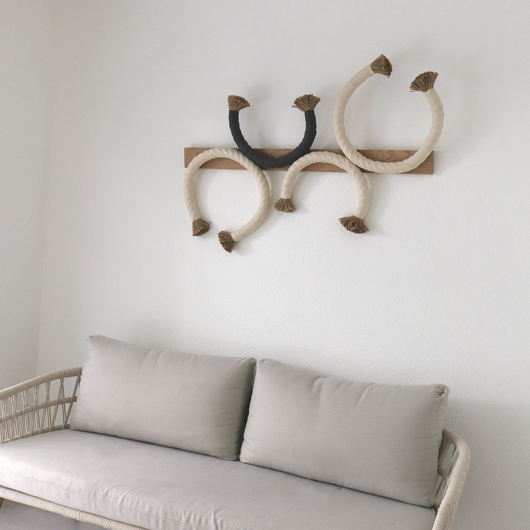 Fiber Art Sculpture - The Arcade