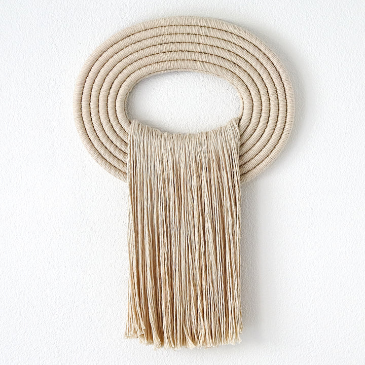 Ocean inspired fiber art sculpture