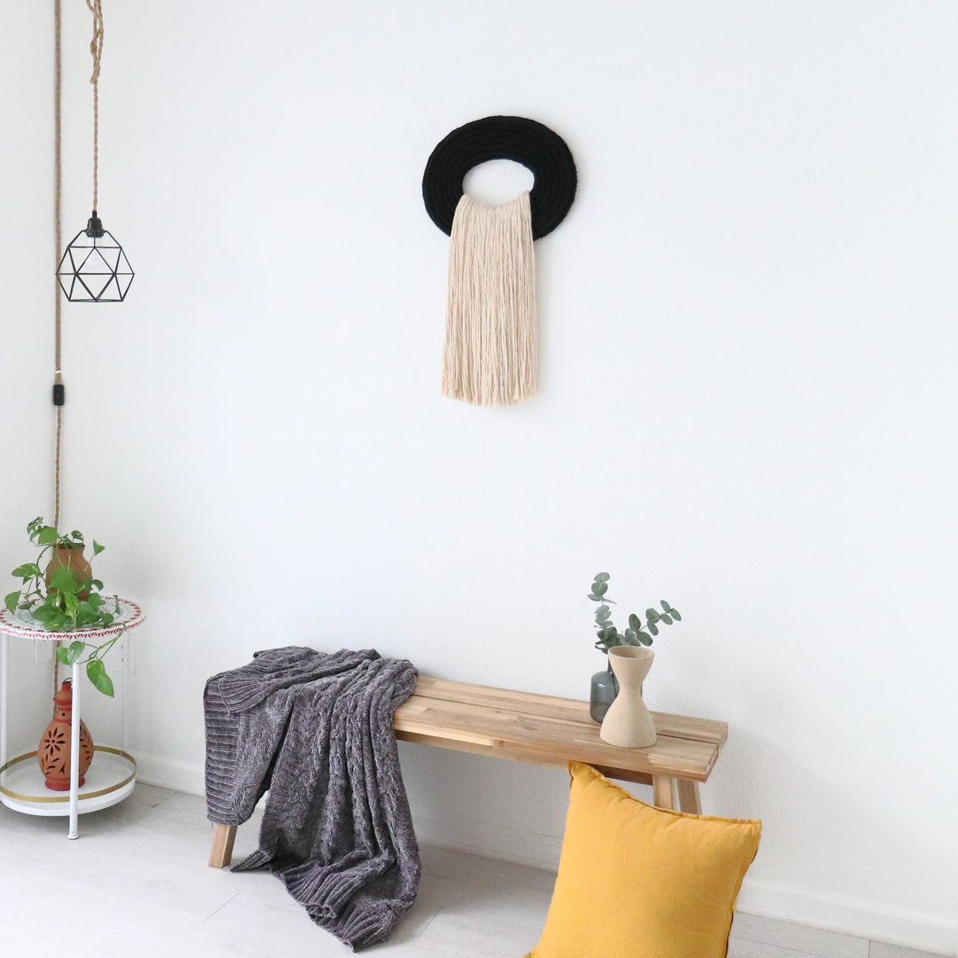 Large Fiber Art Wall Hanging | The Crest