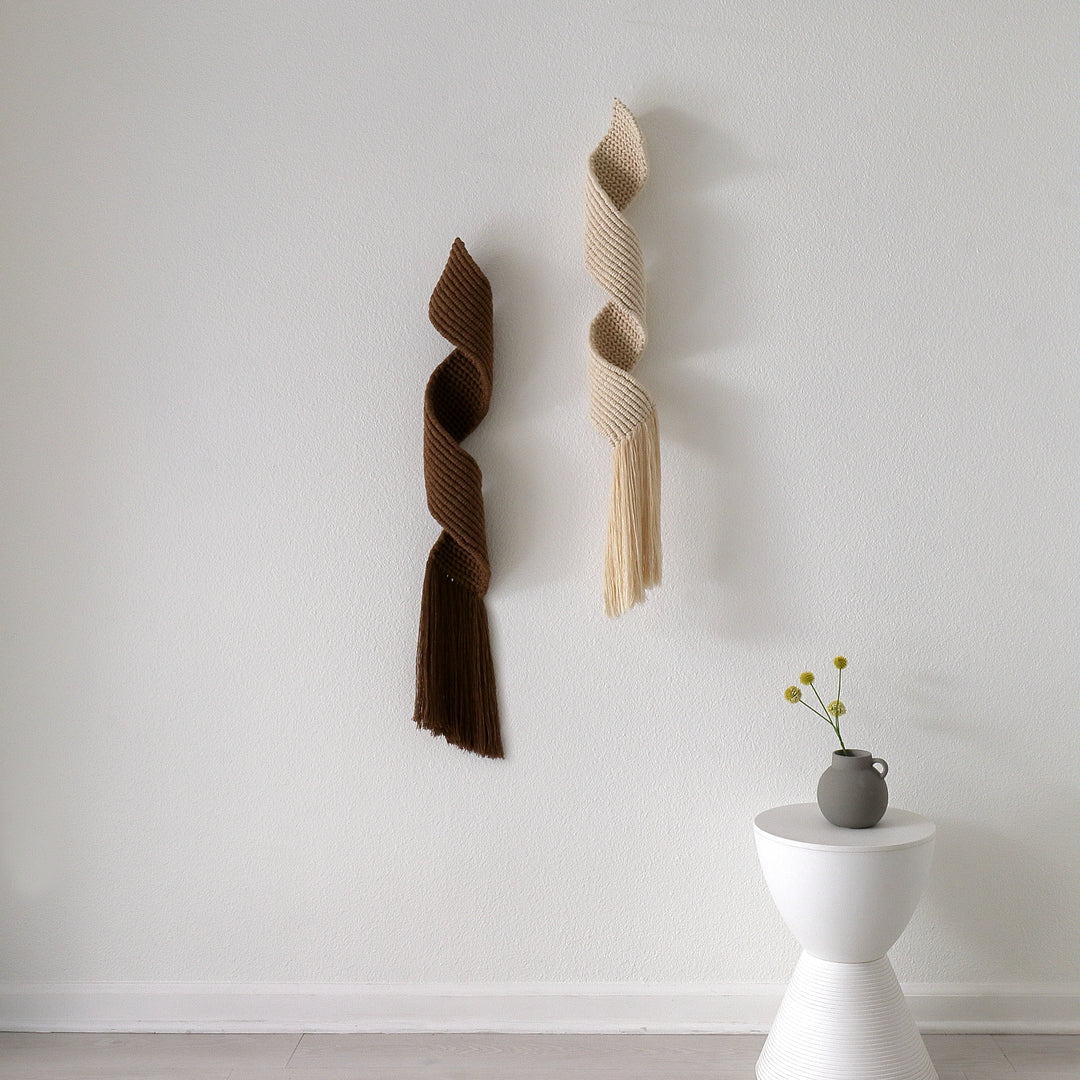 Sculptural Fiber Art - Spirals