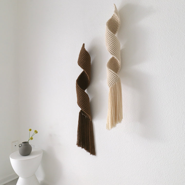 Sculptural Fiber Art - Spirals
