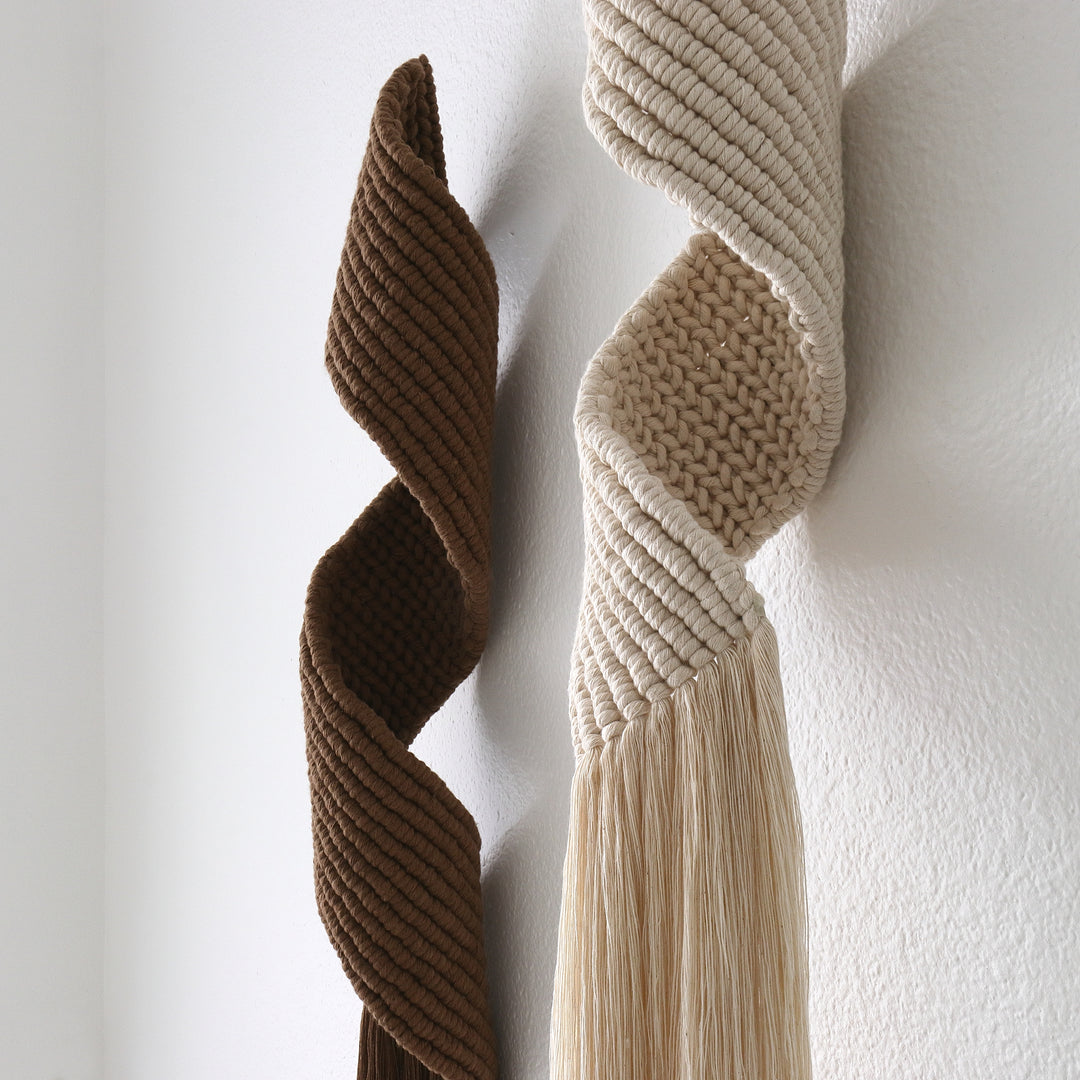 Sculptural Fiber Art - Spirals
