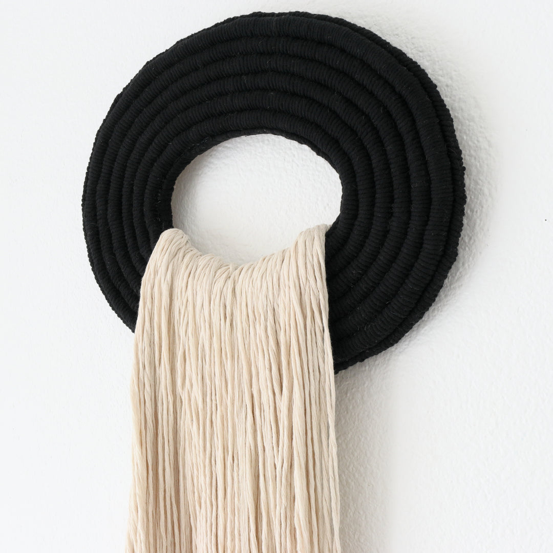 Large Fiber Art Wall Hanging | The Crest