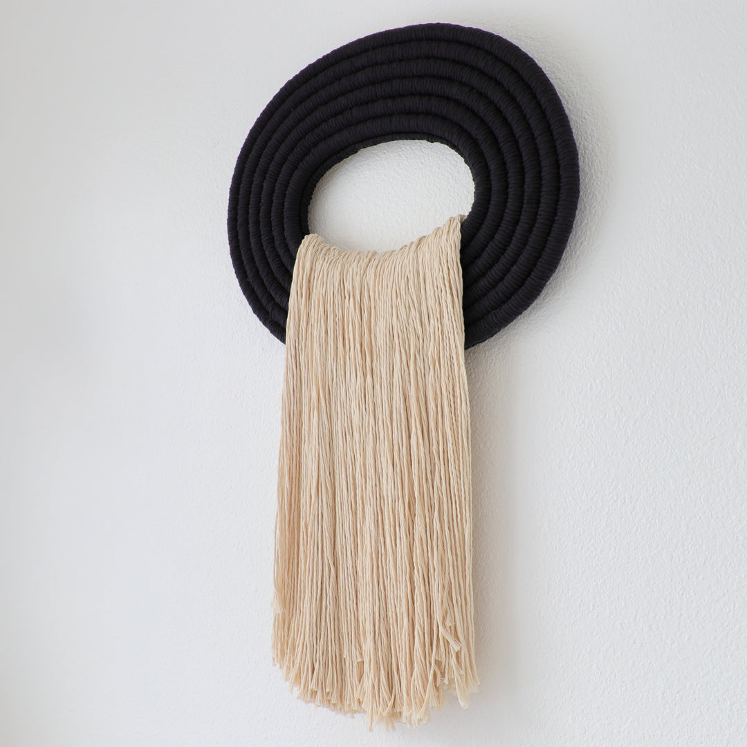 Large Fiber Art Wall Hanging | The Crest