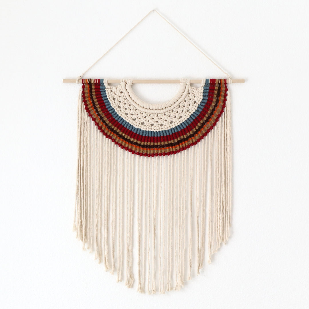 Fiber Art Wall Hanging - Semicircle series