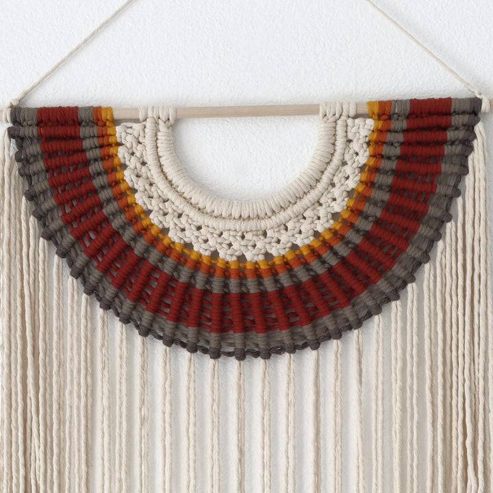 Fiber Art Wall Hanging - Semicircle series