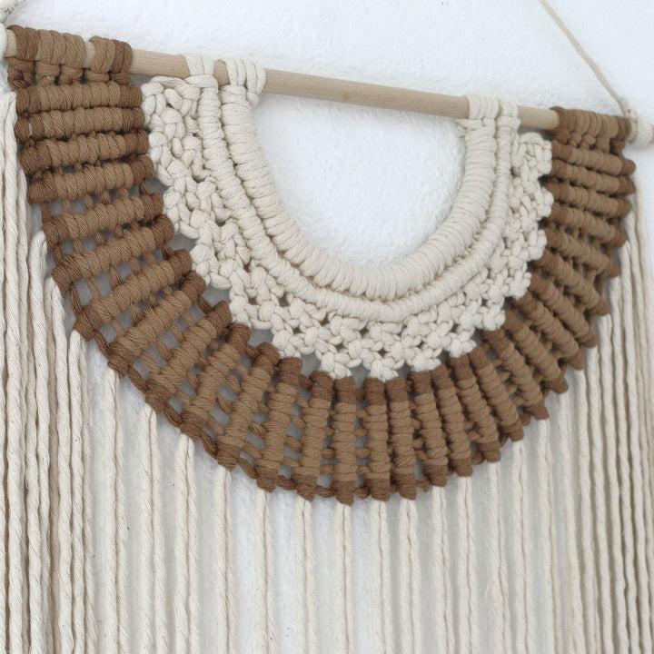 Fiber Art Wall Hanging - Semicircle series