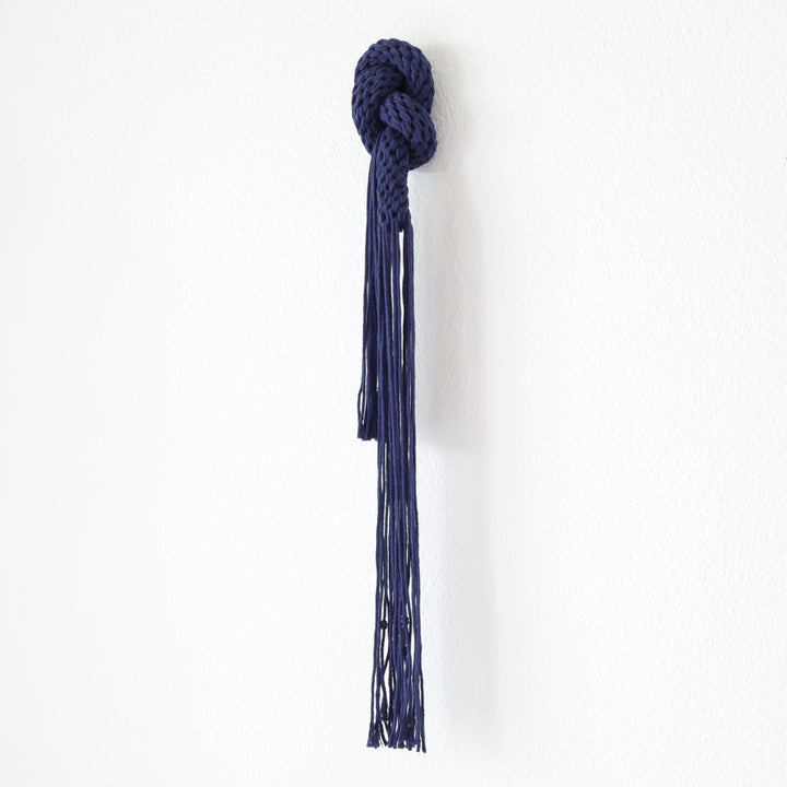 Knotted Fiber Art Sculpture- Connected