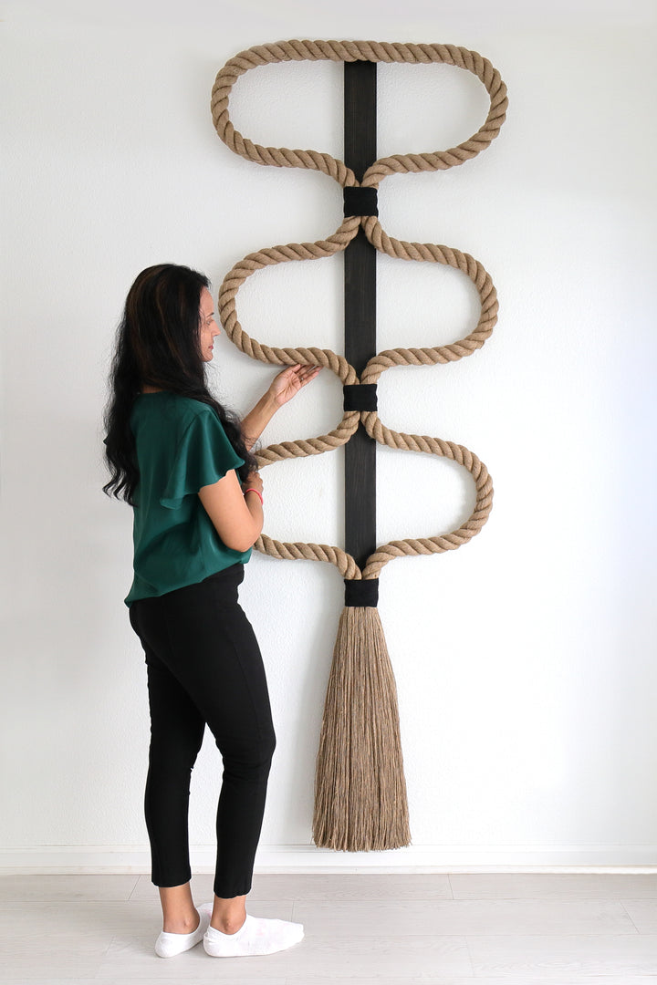 Architectural Rope  Sculpture- The Element