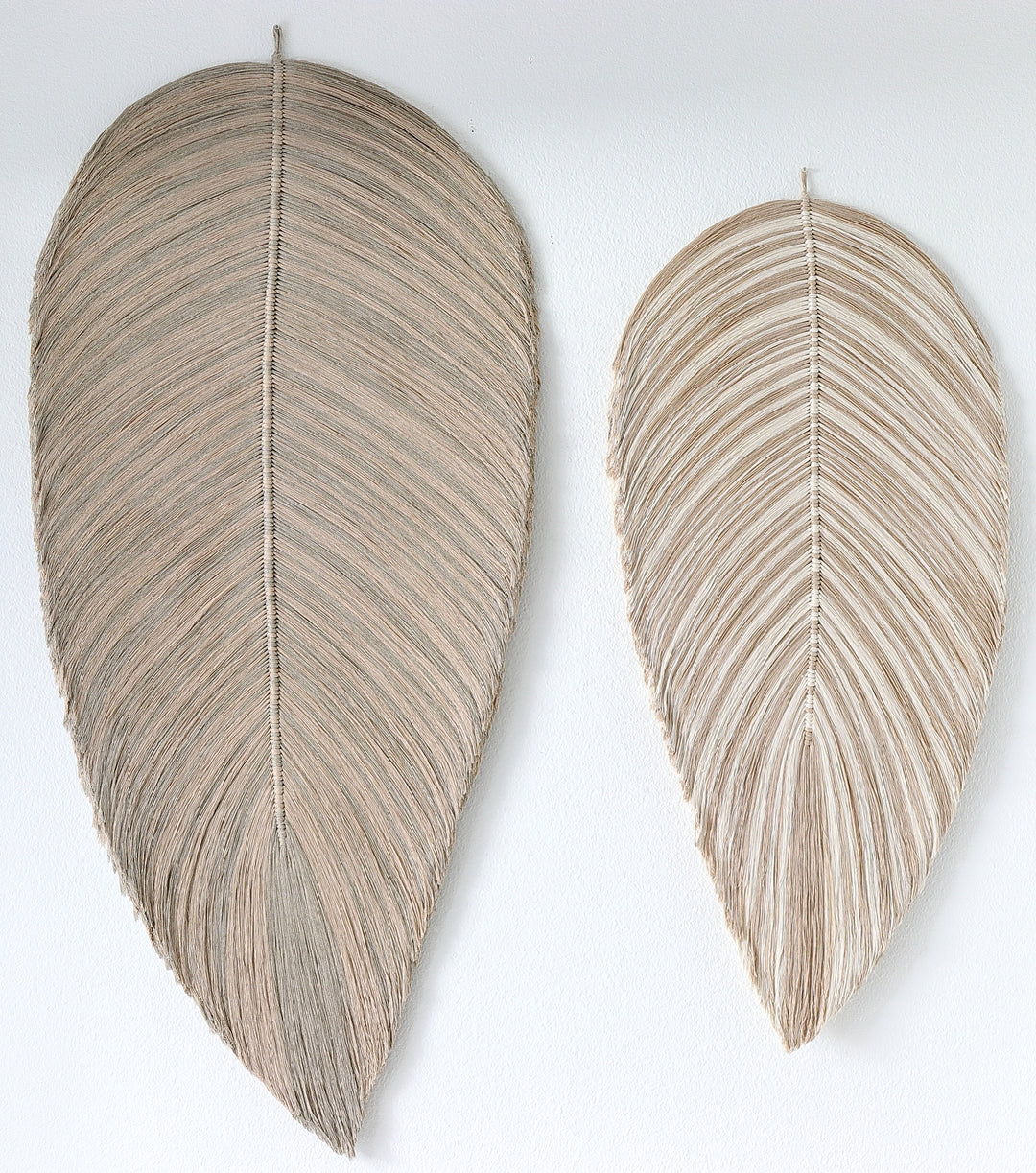 Leaf – Botanical Macrame Wall Sculpture