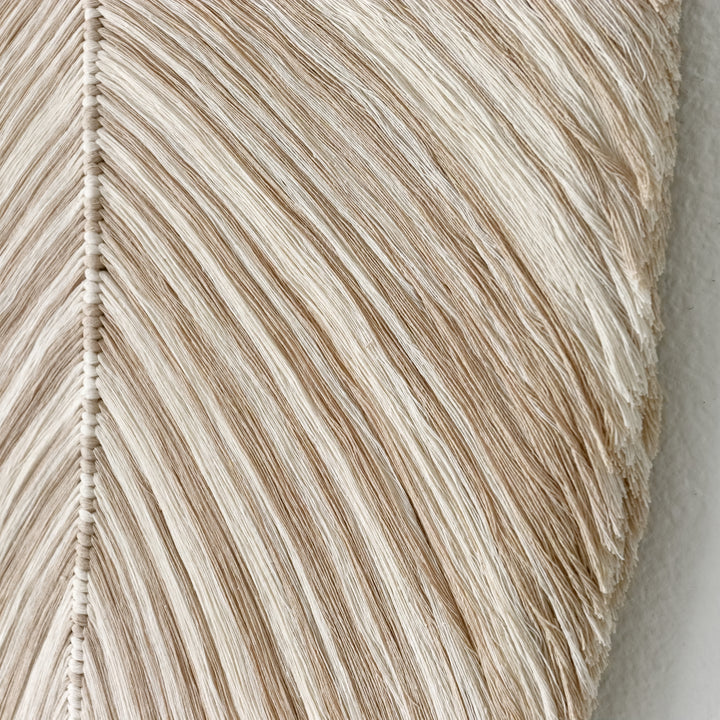 Leaf – Botanical Macrame Wall Sculpture