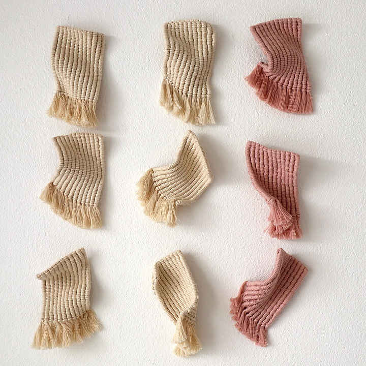 Fiber Art Sculpture | Whimsical Waves