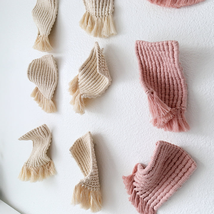 Fiber Art Sculpture | Whimsical Waves