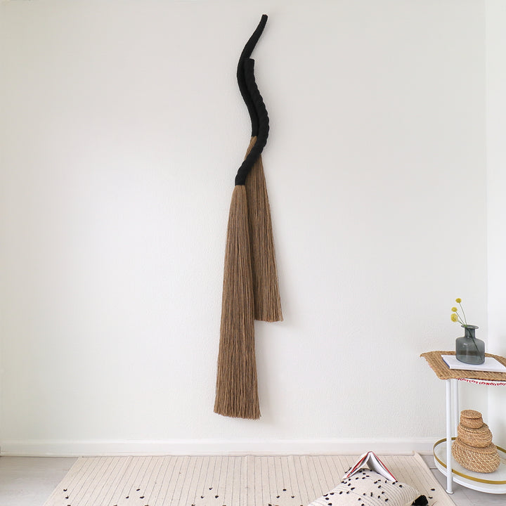 Contemporary Jute Sculpture - Bound by Love