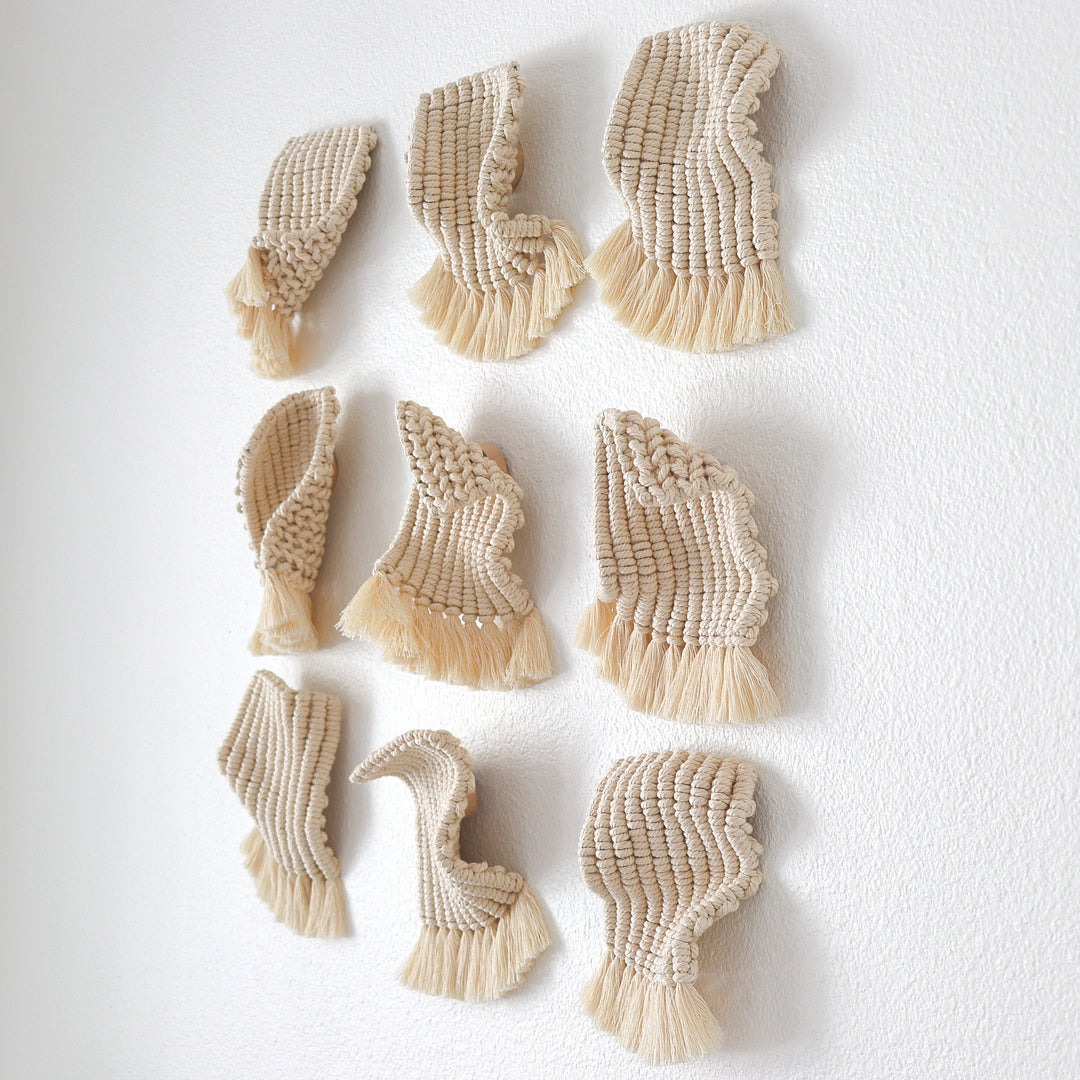 Fiber Art Sculpture | Whimsical Waves