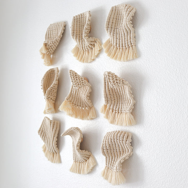 Fiber Art Sculpture | Whimsical Waves