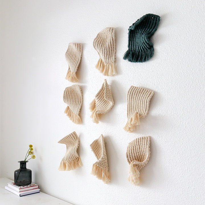 Fiber Art Sculpture | Whimsical Waves