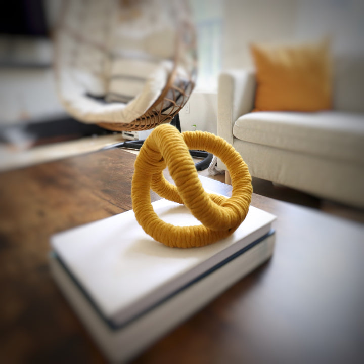 Infinity Knot Table Sculpture