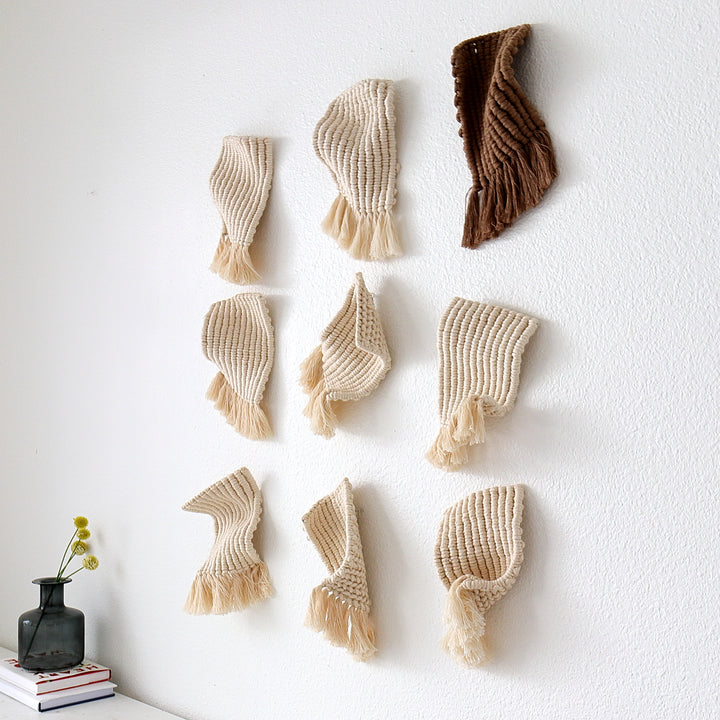 Fiber Art Sculpture | Whimsical Waves