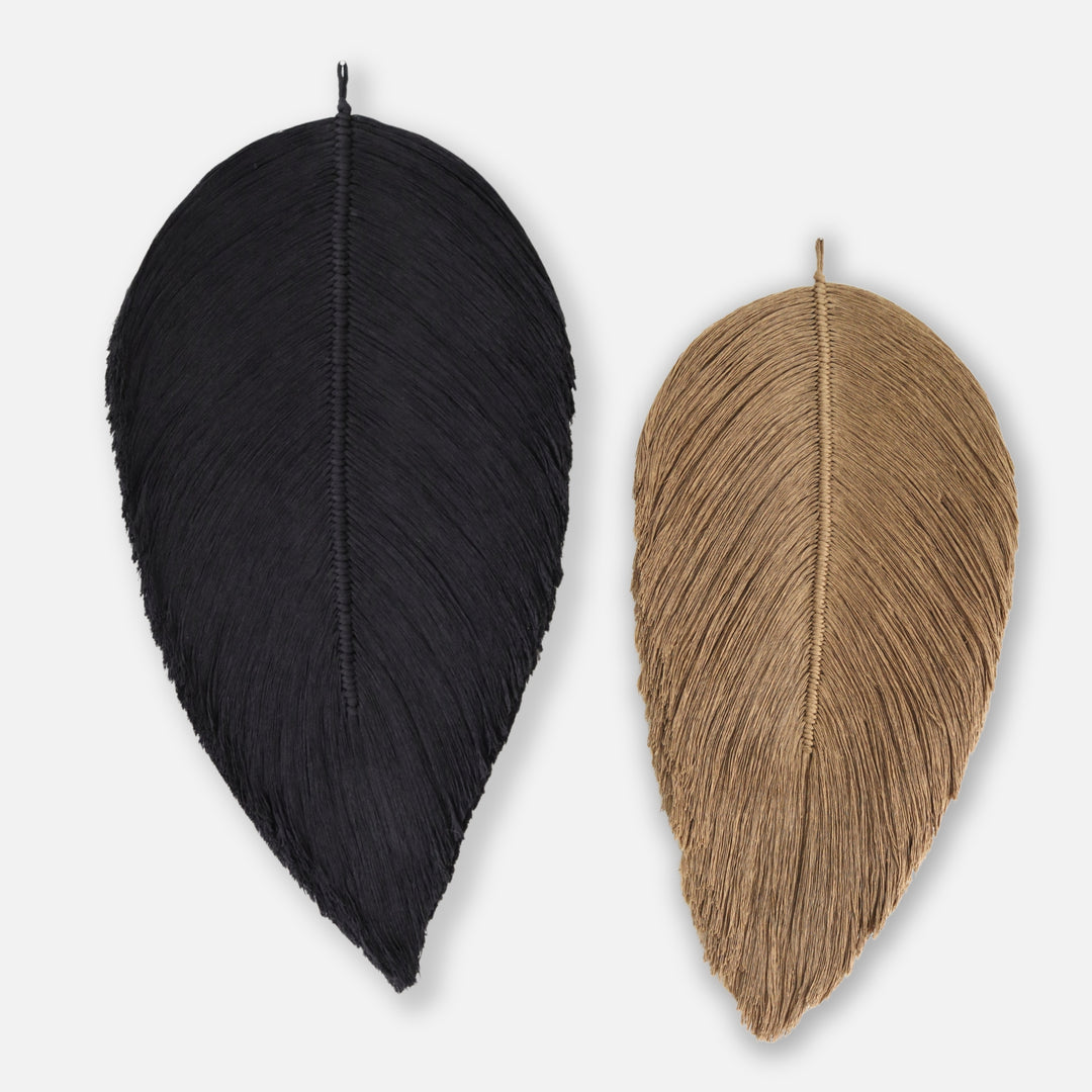 Leaf – Botanical Macrame Wall Sculpture